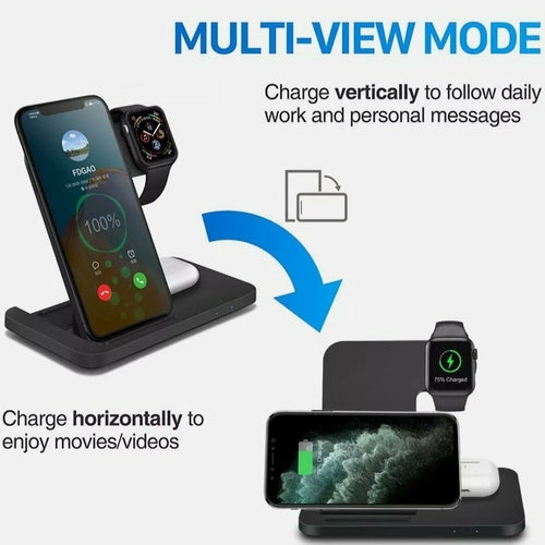 3 in1 Wireless Foldable Charging Station