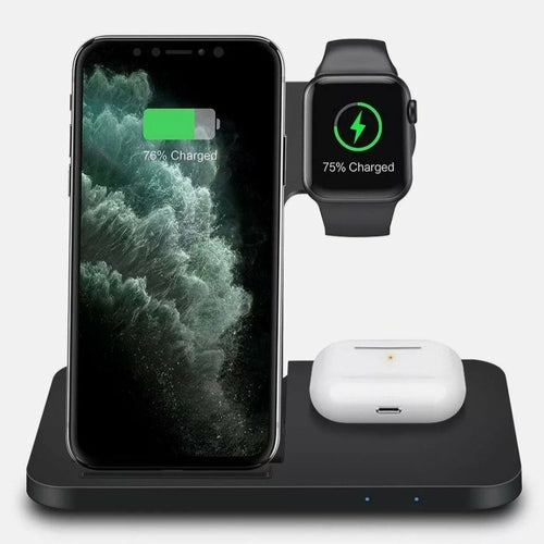 3 in1 Wireless Foldable Charging Station