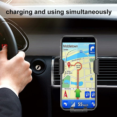 Wireless Charger with Car Mount Holder